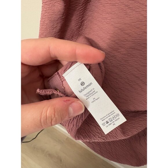 NEW Lululemon Vinyasa Scarf Spanish Rose Gold Crinkle Textured Customizable OS - Picture 7 of 11